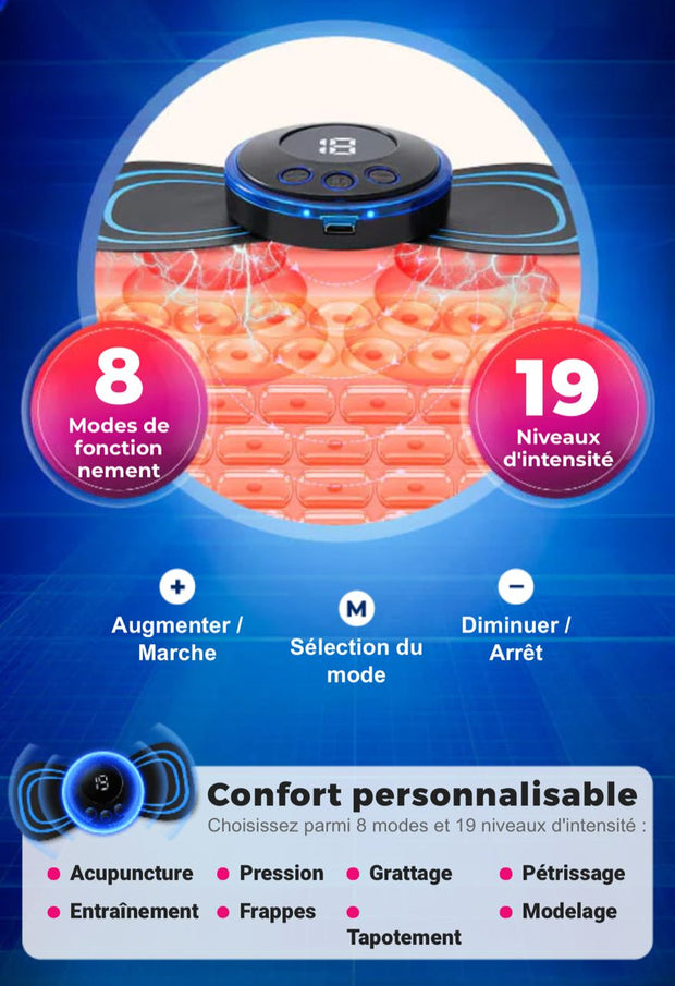 MINI MASSEUR & POMMADE LOMBAIRE